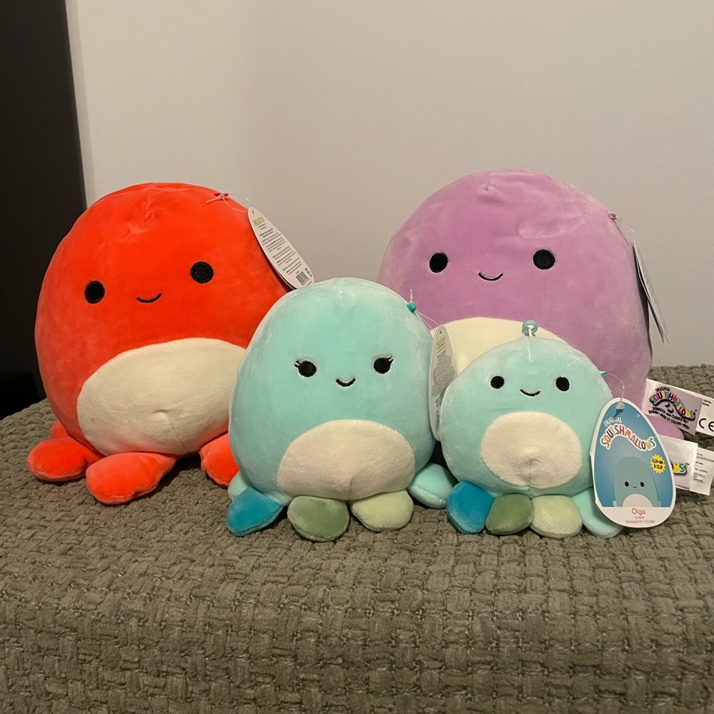 Octopus Squishmallow Bundle